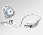 MarcoWind Mini Clip-on USB Desktop Fan