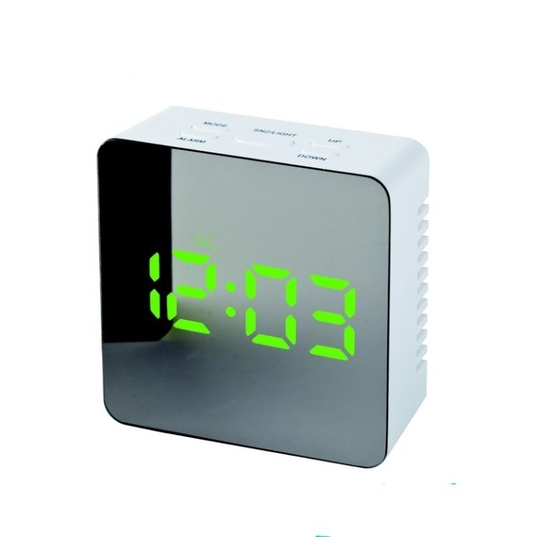 MarcoWind Digital LED Multi-Function Mirror Clock