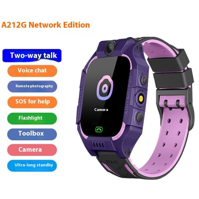 MarcoWind Anti-Lost Kids Smart Watch GPS Tracker SOS Monitor