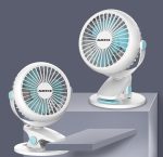 MarcoWind Mini Clip-on USB Desktop Fan