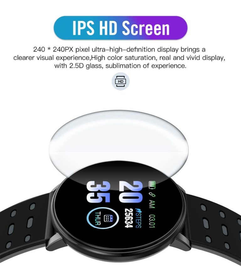 MarcoWind 119 Plus Bluetooth Smart Watch