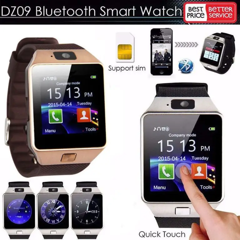 MarcoWind Bluetooth Smart Watch Touch Screen Phone