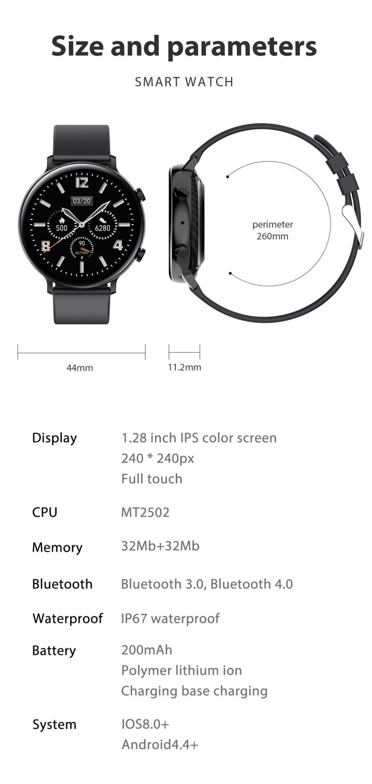 MarcoWind GW33 Smart Watch