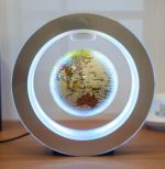 MarcoWind Round LED World Map Floating Globe