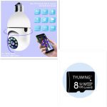 MarcoWind 1080P WiFi Bulb Camera