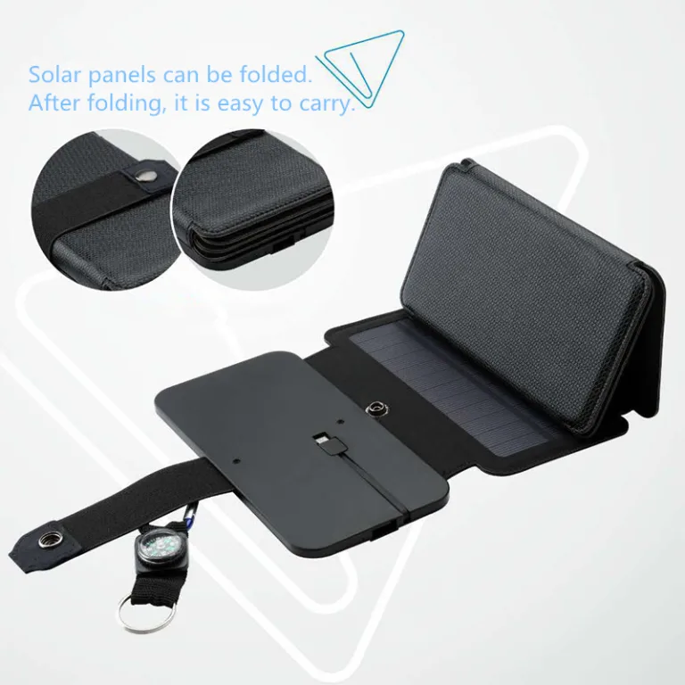 the Marcowind Outdoor Folding Solar Panel Charger